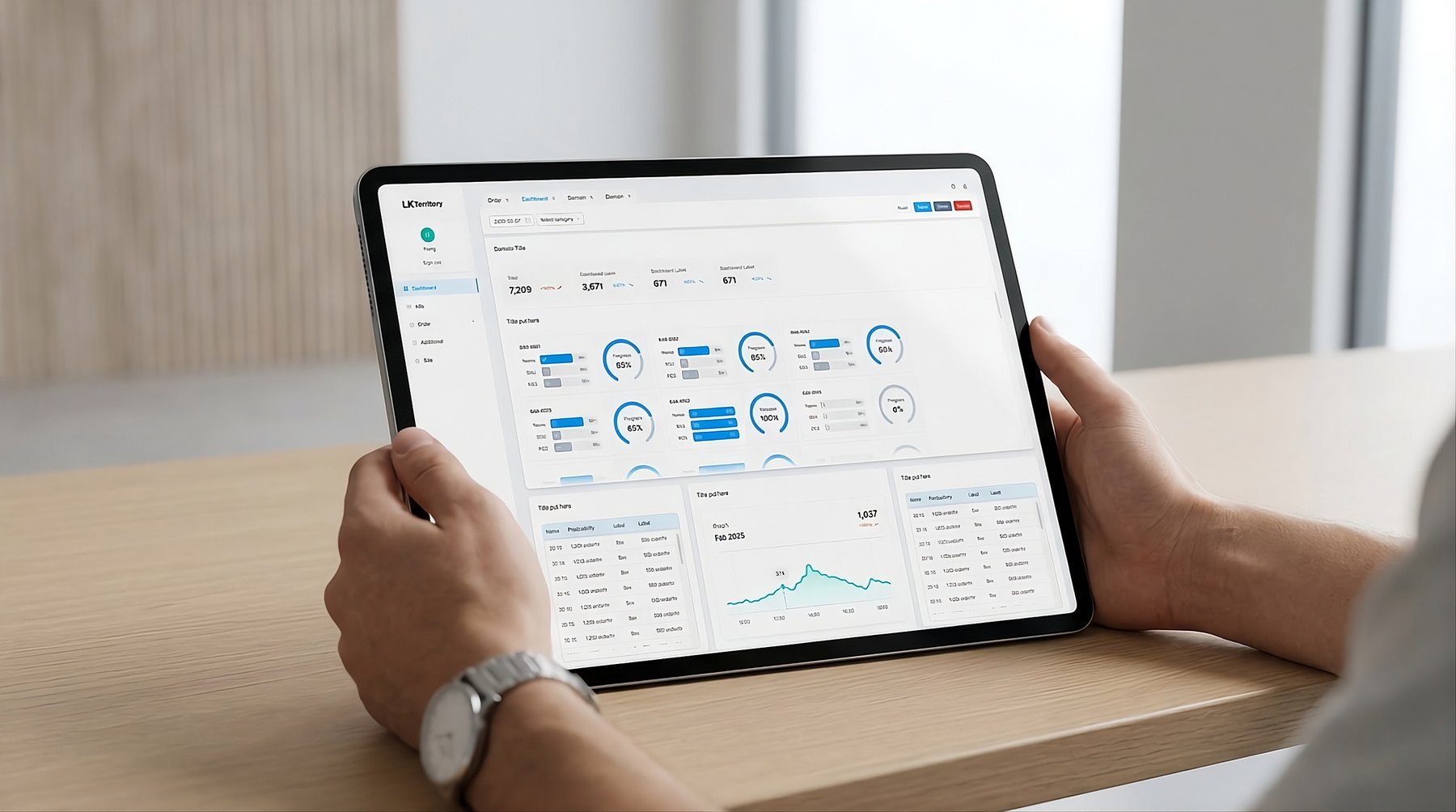 Logistics operations dashboard